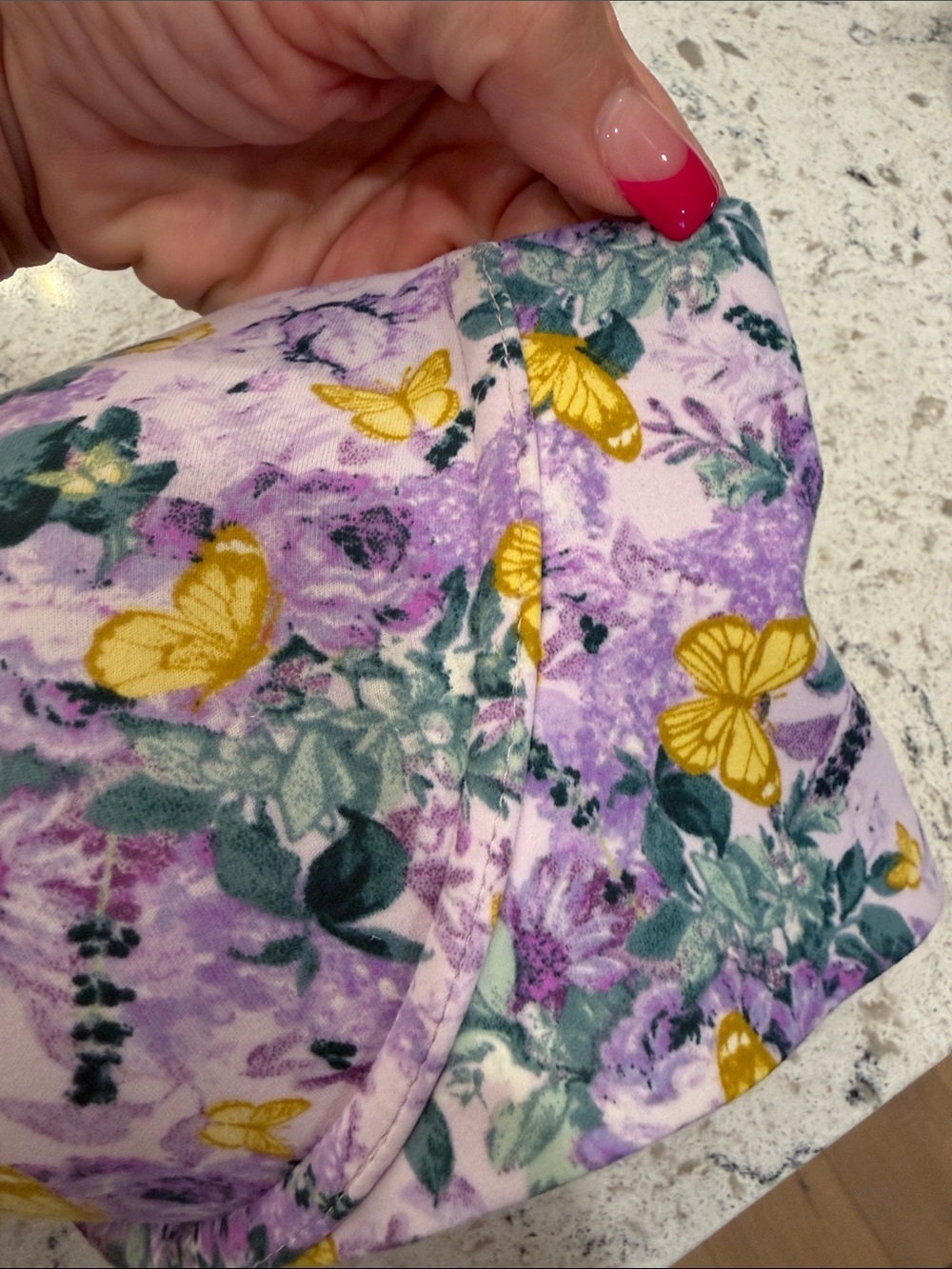 Victoria Secret purple floral underwire bra - Picture 7 of 8